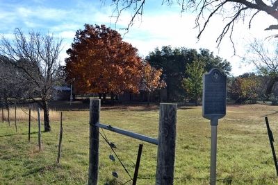 Old Cherry Spring School Marker. Click for full size. Old Cherry Spring School Marker image. Click for full size.