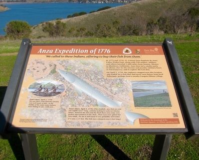 Anza Expedition of 1776 Marker image. Click for full size.