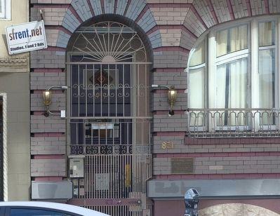 851 O'Farrell Street Marker. Click for full size. 851 O'Farrell Street Marker image. Click for full size.