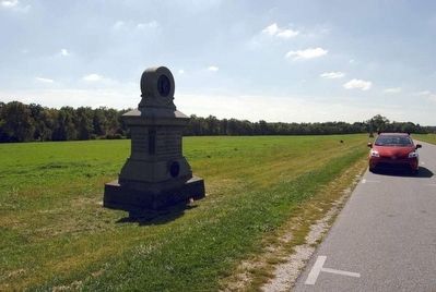 80th New York Infantry Monument<br>Tree In Background of Earlier Pictures Has Been Removed image. Click for full size.