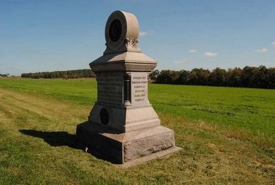 80th New York Infantry Monument<br>Tree In Background of Earlier Pictures Has Been Removed image. Click for full size.