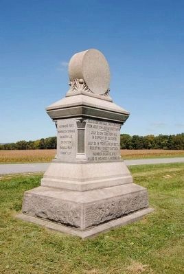 80th New York Infantry Monument<br>Tree In Background of Earlier Pictures Has Been Removed image. Click for full size.