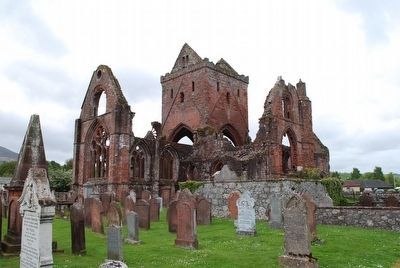 Sweetheart Abbey image. Click for full size.