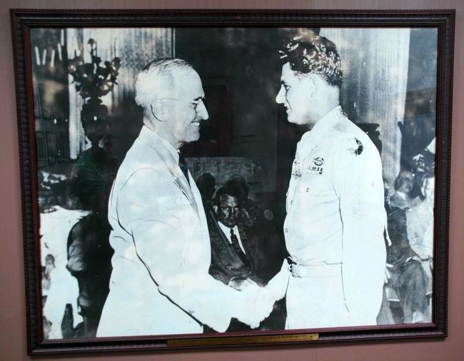 President Truman and Peter J. Dalessandro image. Click for full size.