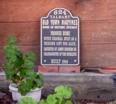 624 Talbart Street Marker image. Click for full size.