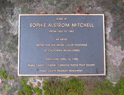 Sophie Alstrom Mitchell Marker. Click for full size. Sophie Alstrom Mitchell Marker image. Click for full size.