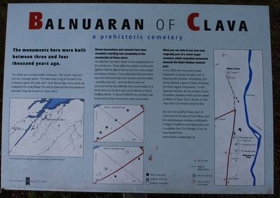Balnuaran of Clava Marker. Click for full size. Balnuaran of Clava Marker image. Click for full size.