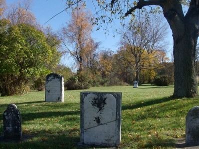 Indian Cemetery gravestones image. Click for full size.