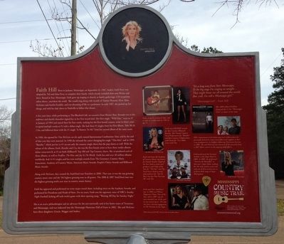 Faith Hill Marker (side 2) image. Click for full size.