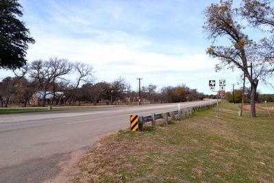 View to West Across US 87. Click for full size. View to West Across US 87 image. Click for full size.