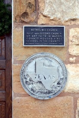 Bethel M.E. Church Marker. Click for full size. Bethel M.E. Church Marker image. Click for full size.