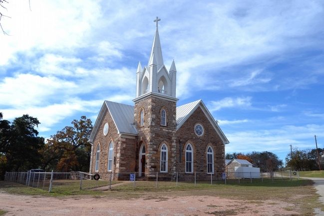 Bethel M.E. Church, now Hilda United Methodist Church image. Click for full size.
