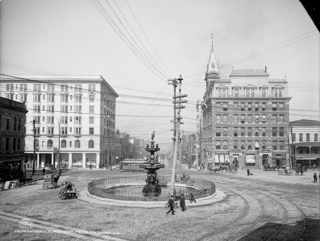<i>Commerce St., from Court Square, Montgomery, Ala.</i> image. Click for full size.