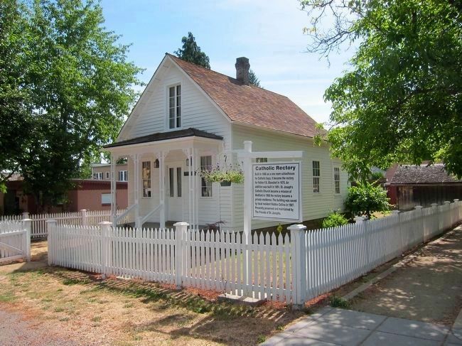 St. Joseph's Catholic Rectory and Marker image. Click for full size.