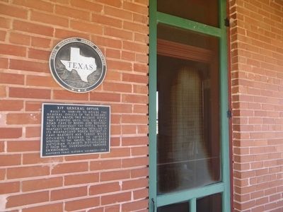 XIT General Office Marker image. Click for full size.