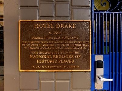 Hotel Drake Marker image. Click for full size.