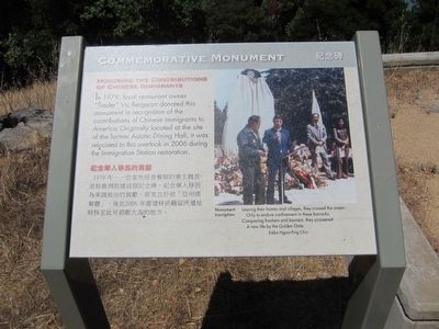 Honoring the Contributions of Chinese Immigrants Marker image. Click for full size.