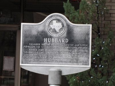 Hubbard Marker image. Click for full size.