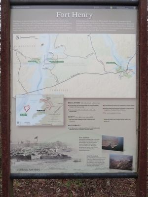 Fort Henry Marker image. Click for full size.