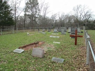Flewellen-Thweatt Cemetery. Click for full size. Flewellen-Thweatt Cemetery image. Click for full size.