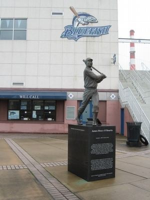 James Henry O’Rourke and Bridgeport Bluefish Stadium image. Click for full size.