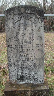 Gravestone of Francis Maria Flewellen. Click for full size. Gravestone of Francis Maria Flewellen image. Click for full size.