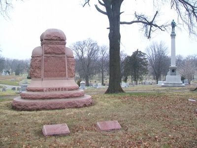 Waldo P. Johnson Monument image. Click for full size.