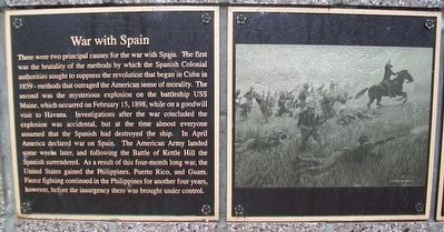 War with Spain Marker image. Click for full size.