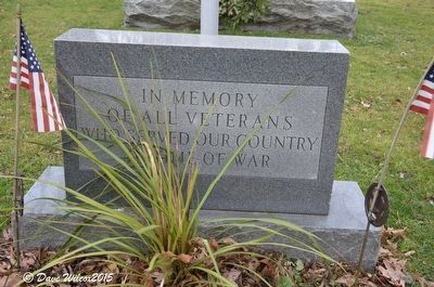 Washtenaw County War Memorial Marker – Additional marker. image. Click for full size.