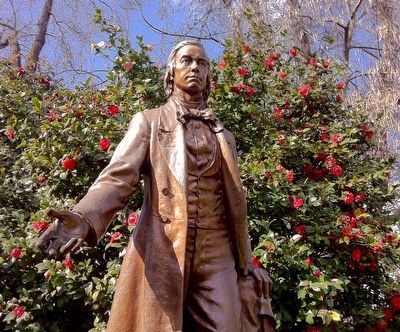 Statue of Thomas Starr King in Capitol Park in Sacramento image. Click for full size.