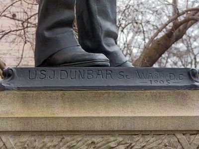 U.S.J. Dunbar sc. Wash. DC -1905- image. Click for full size.