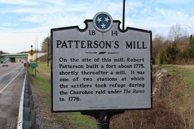 Patterson's Mill Marker image. Click for full size.