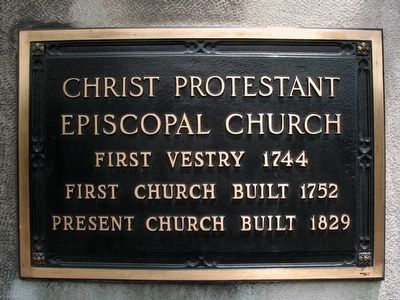 Christ Protestant Episcopal Church. Click for full size. Christ Protestant Episcopal Church image. Click for full size.