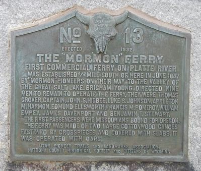 The “Mormon” Ferry Marker image. Click for full size.