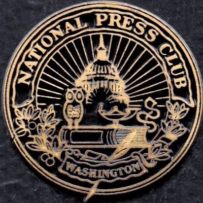 Seal of the National Press Club image. Click for full size.