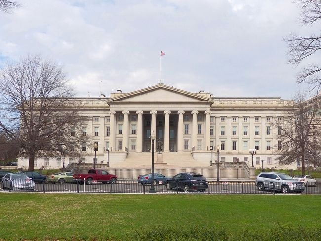 The Treasury Building<br>South Front image. Click for full size.
