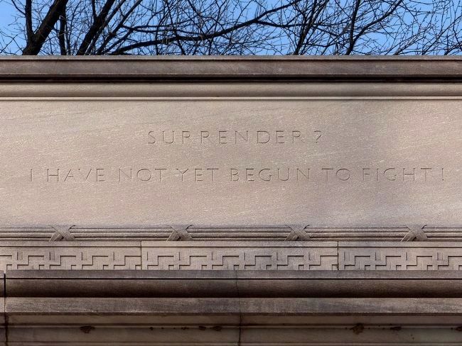 Surrender?<br>I have not yet begun to fight! image. Click for full size.