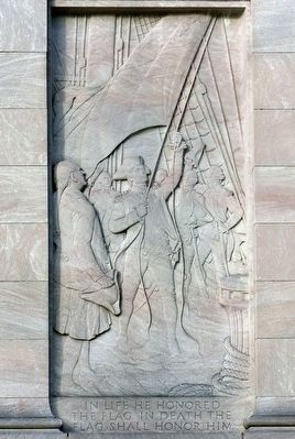 In Life He Honored the Flag<br>In Death the Flag Shall Honor Him image. Click for full size.