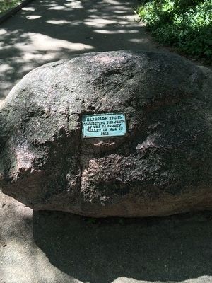 Harrison Trail Marker. Click for full size. Harrison Trail Marker image. Click for full size.