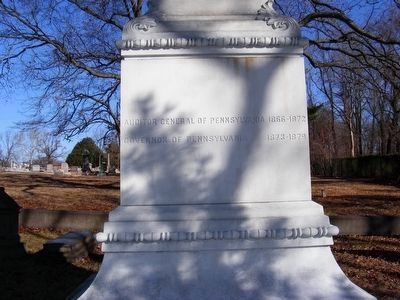 Hartranft Monument (left). Click for full size. Hartranft Monument (left) image. Click for full size.