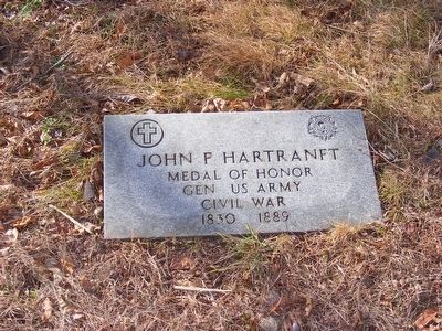 John F. Hartranft Medal of Honor Marker image. Click for full size.