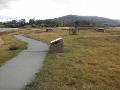 Ranching Takes Its Place Marker. Click for full size. Ranching Takes Its Place Marker image. Click for full size.