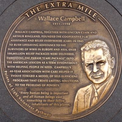 Wallace Campbell 1911 - 1998 Marker image. Click for full size.
