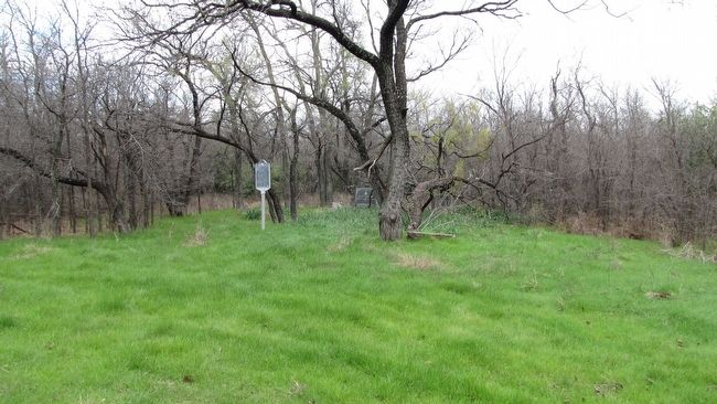 Alexander Dobkins Family Cemetery with Marker image. Click for full size.