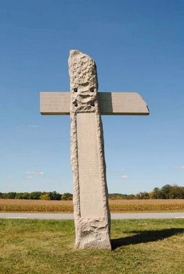 142d Pennsylvania Infantry Monument (Reverse) image. Click for full size.