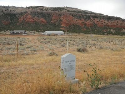 The Oregon Trail Marker. Click for full size. The Oregon Trail Marker image. Click for full size.