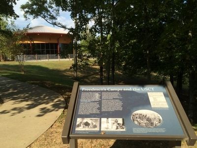 Marker near Fort Defiance Interpretive Center.. Click for full size. Marker near Fort Defiance Interpretive Center. image. Click for full size.