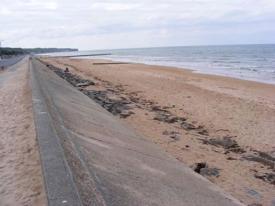 Omaha Beach-so calm now image. Click for full size.