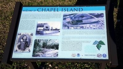 Chapel Island Marker. Click for full size. Chapel Island Marker image. Click for full size.