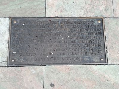 Monument to Cuauhtémoc and His Warriors Marker. Click for full size. Monument to Cuauhtémoc and His Warriors Marker image. Click for full size.